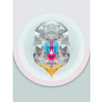 Komar Poster Baboon Tiere B/L: ca. 30x40 cm Baboon - (30,00/40,00cm) - Komar