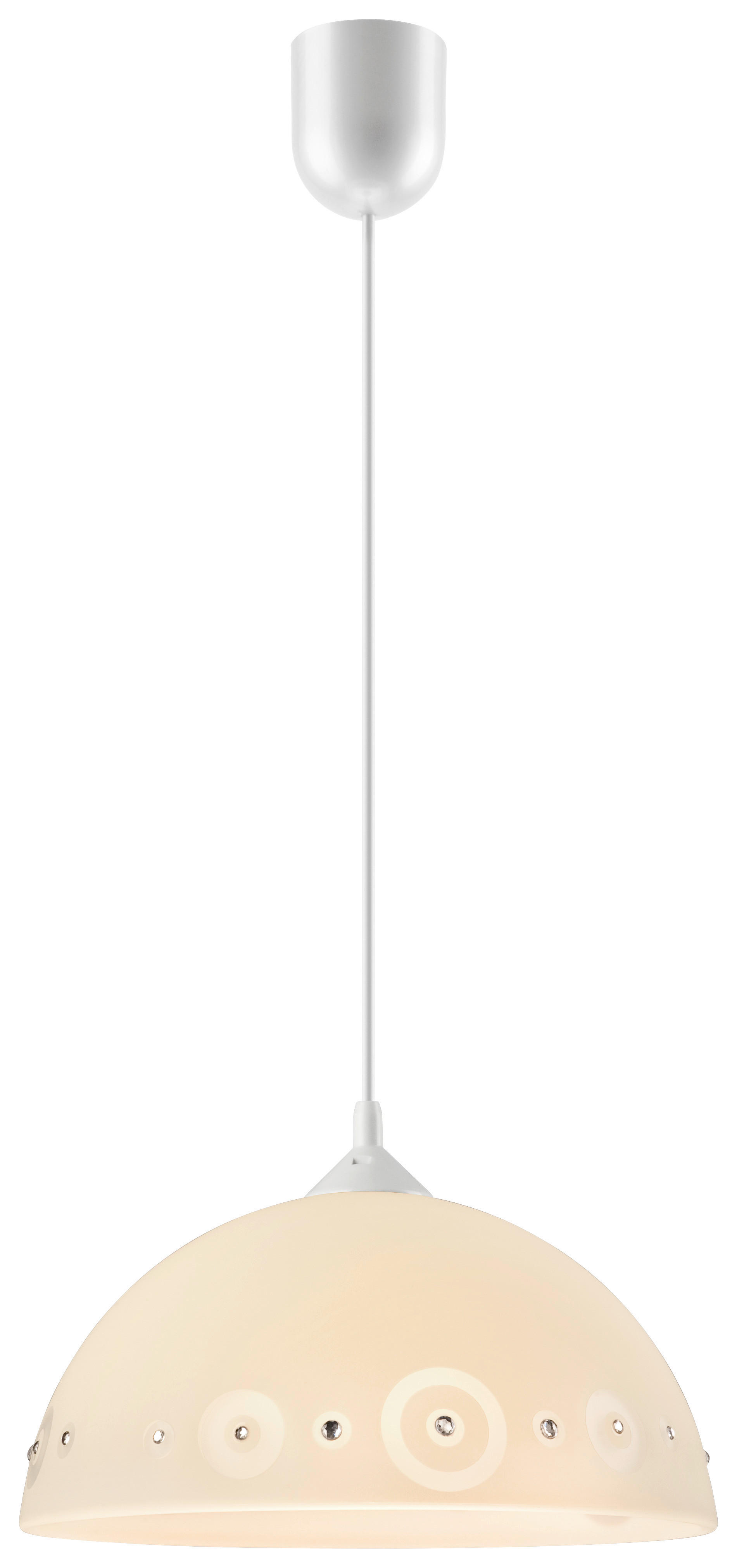 Lamkur Hängeleuchte gelb Glas B/H/L: ca. 31x17x31 cm E27 1 Brennstellen Hängeleuchte - gelb (31,00/31,00/17,00cm) - Lamkur