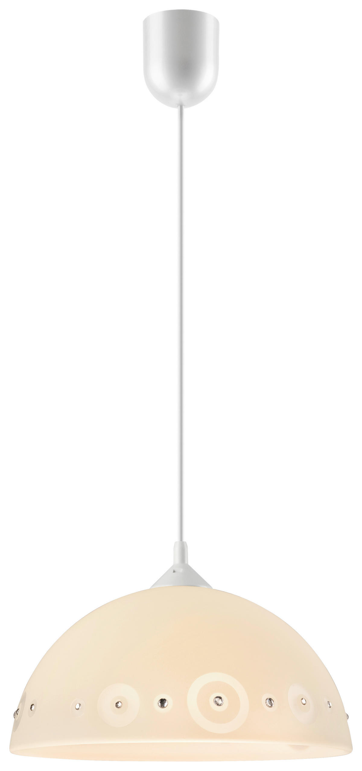 Lamkur Hängeleuchte gelb Glas B/H/L: ca. 31x17x31 cm E27 1 Brennstellen Hängeleuchte - gelb (31,00/31,00/17,00cm) - Lamkur