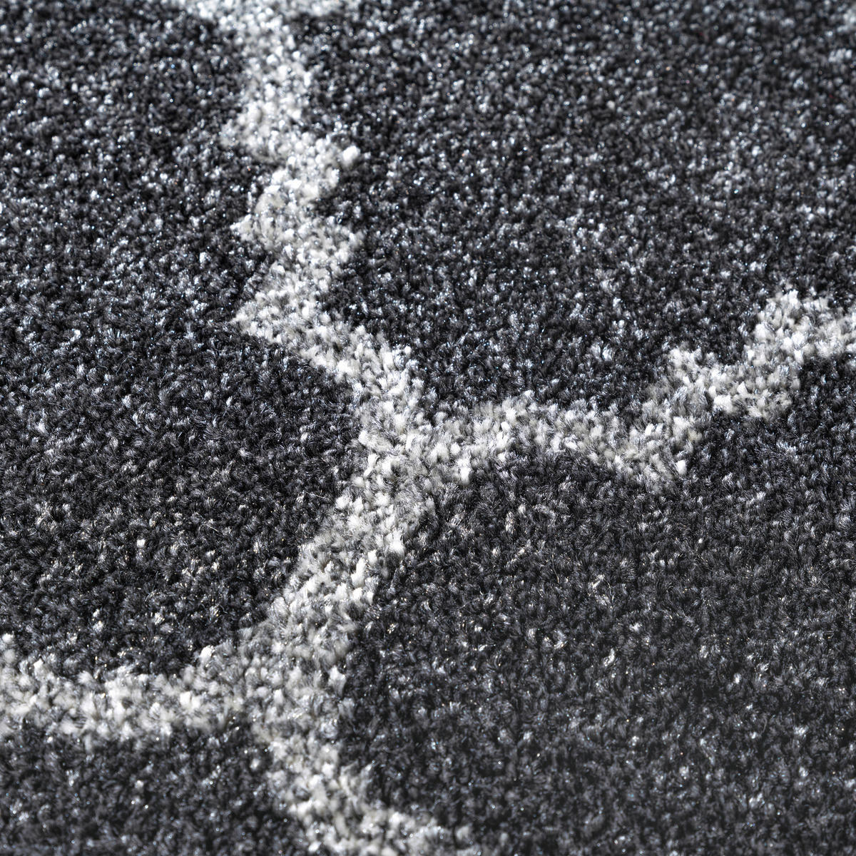 Sanat Teppich schwarz B/L: ca. 200x80 cm Teppich_Boho_8202_80x200 - schwarz (200,00/80,00cm) - Sanat