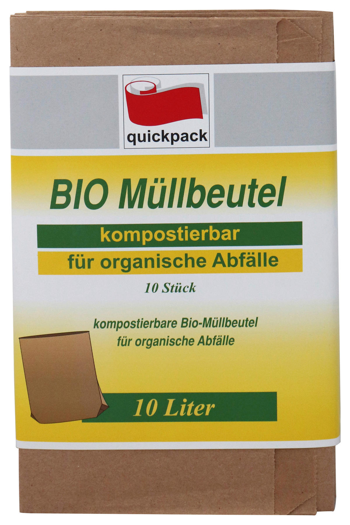 Müllbeutel B/L: ca. 36x39 cm Bio-Müllbeutel 10l - (36,00/39,00cm)