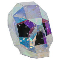 Nolo Tischleuchte transparent B/H/L: ca. 17x17x23 cm LED-Tischleuchte_Totenkopf - transparent (23,00/17,00/17,00cm) - Nolo