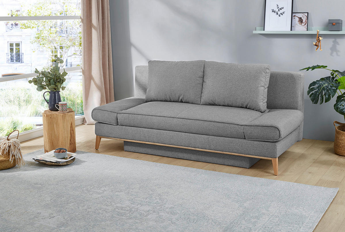 Schlafsofa  grau B/H/T: ca. 198x87x92 cm Yann_Schlafsofa - grau (198,00/87,00/92,00cm)