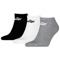 Damen & Herren-Socken Puma grau 3 Packstücke Größe 43-46 Puma - weiß/schwarz - Puma
