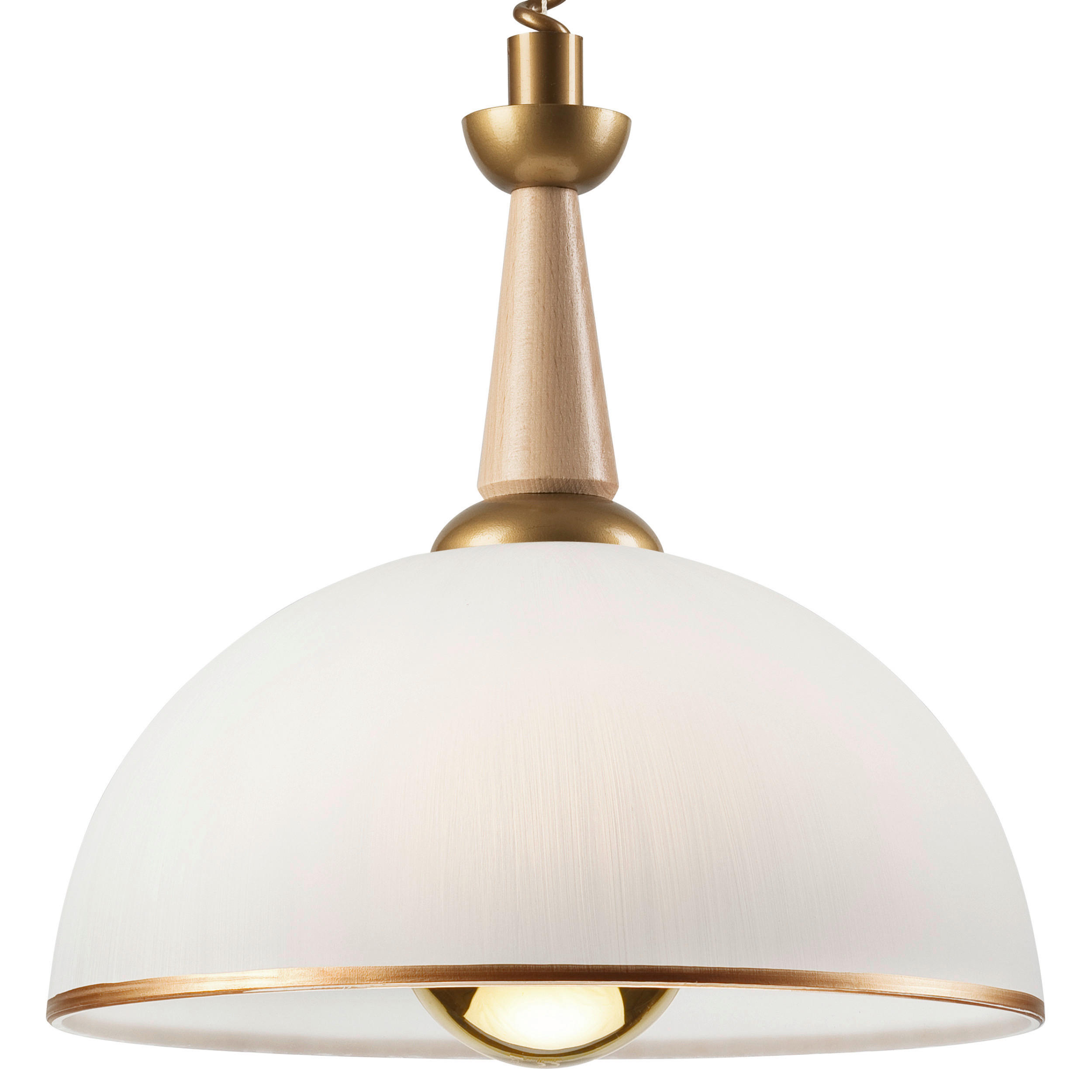 Thumbnail - Lamkur Deckenleuchte gold Glas B/H/L: ca. 64x30x64 cm E27 1 Brennstellen