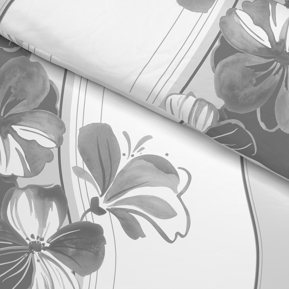 Baumwoll Bettwäsche Cotton touch Bettwäsche_Cotton-Touch Tina - grau (135,00/200,00cm) - Sensation