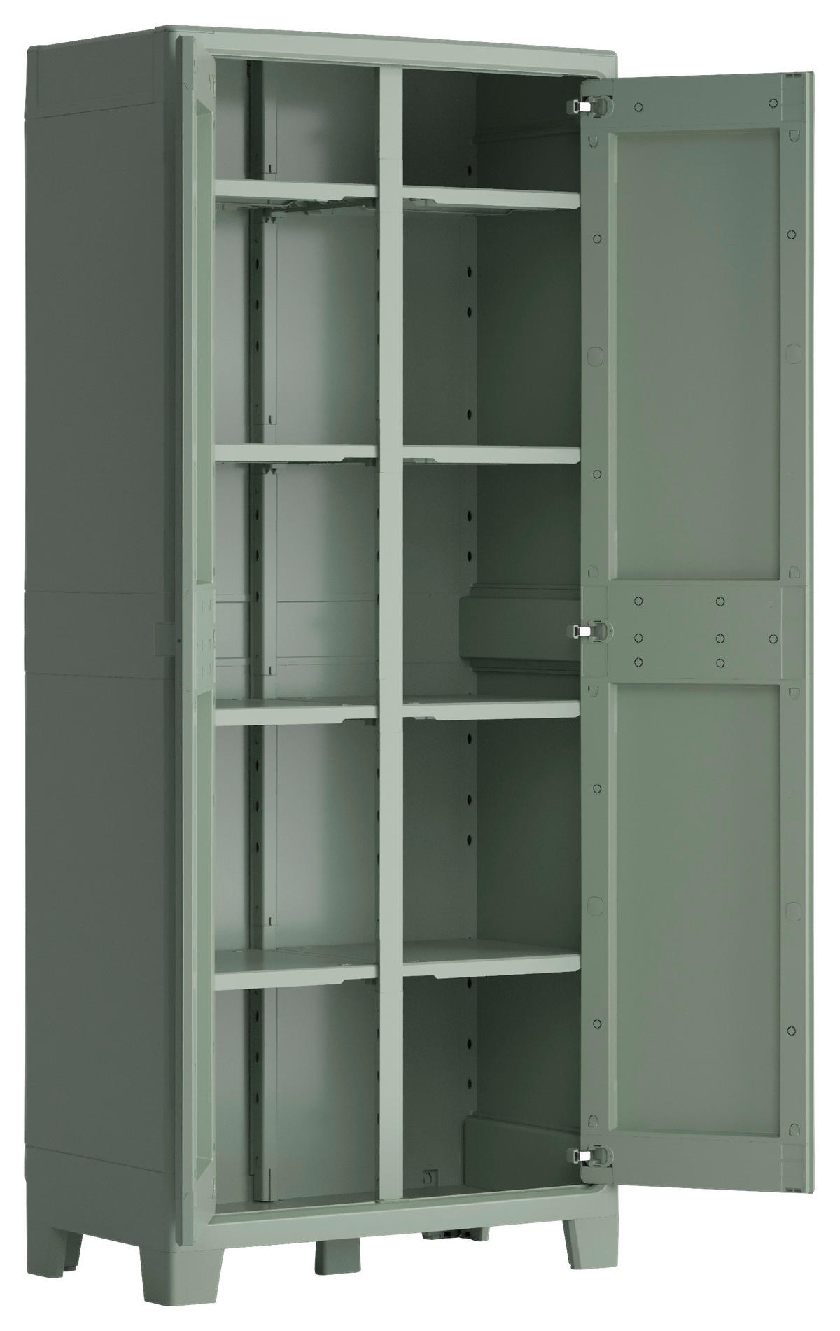 Keter Kunststoffschrank Planet Outdoor Jade Kunststoff B/H/T: ca. 80x182x44 cm Planet Outdoor - Jade (80,00/182,00/44,00cm) - Keter