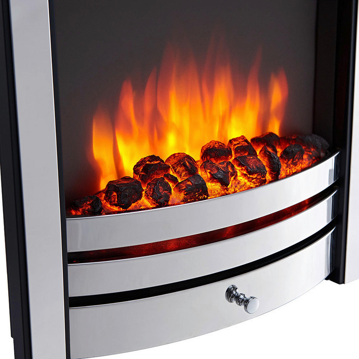Balderia Einbaukamin Cosmo EF158B B/H/T: ca. 51x60,5x19,7 cm ca. 2000 W Elekt.-Kamin Cosmo EF158B - (51,00/60,50/19,70cm) - Balderia