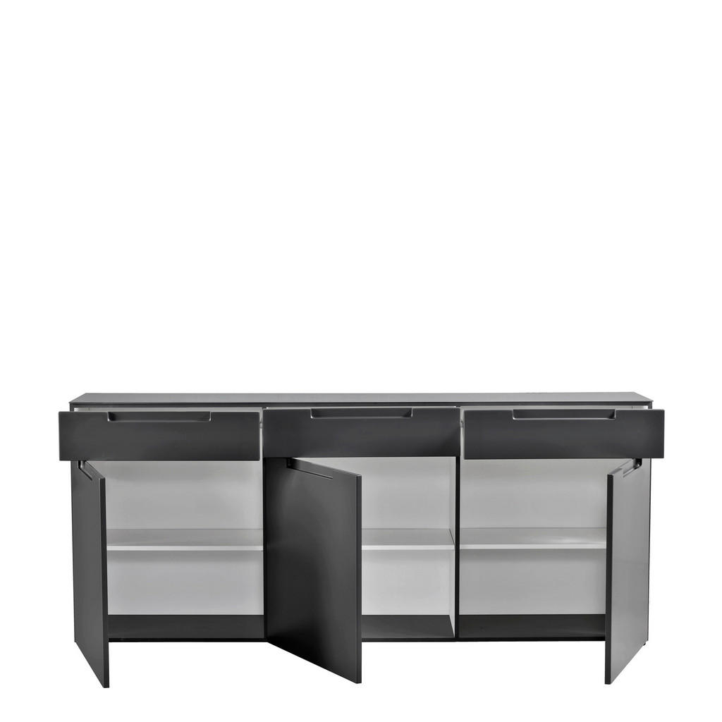 Thumbnail - Sideboard Mailand anthrazit matt MDF B/H/T: ca. 192x83x40 cm