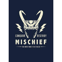 Komar Poster Loki Mischief Disney B/L: ca. 50x70 cm Loki Mischief - (50,00/70,00cm) - Komar