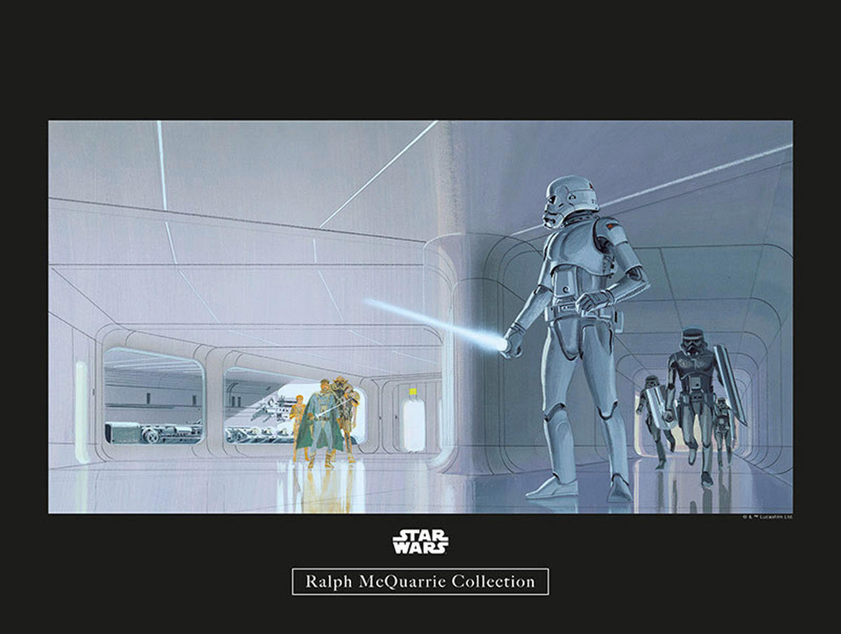 Komar Poster Star Wars Classic RMQ Stormtrooper Star Wars B/L: ca. 40x30 cm Star Wars Classic RMQ Stormtrooper - (40,00/30,00cm) - Komar
