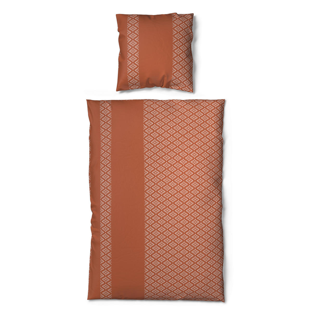 Microfaser Bettwäsche Bettwäsche_Microfaser Karo terra - terra (135,00/200,00cm)