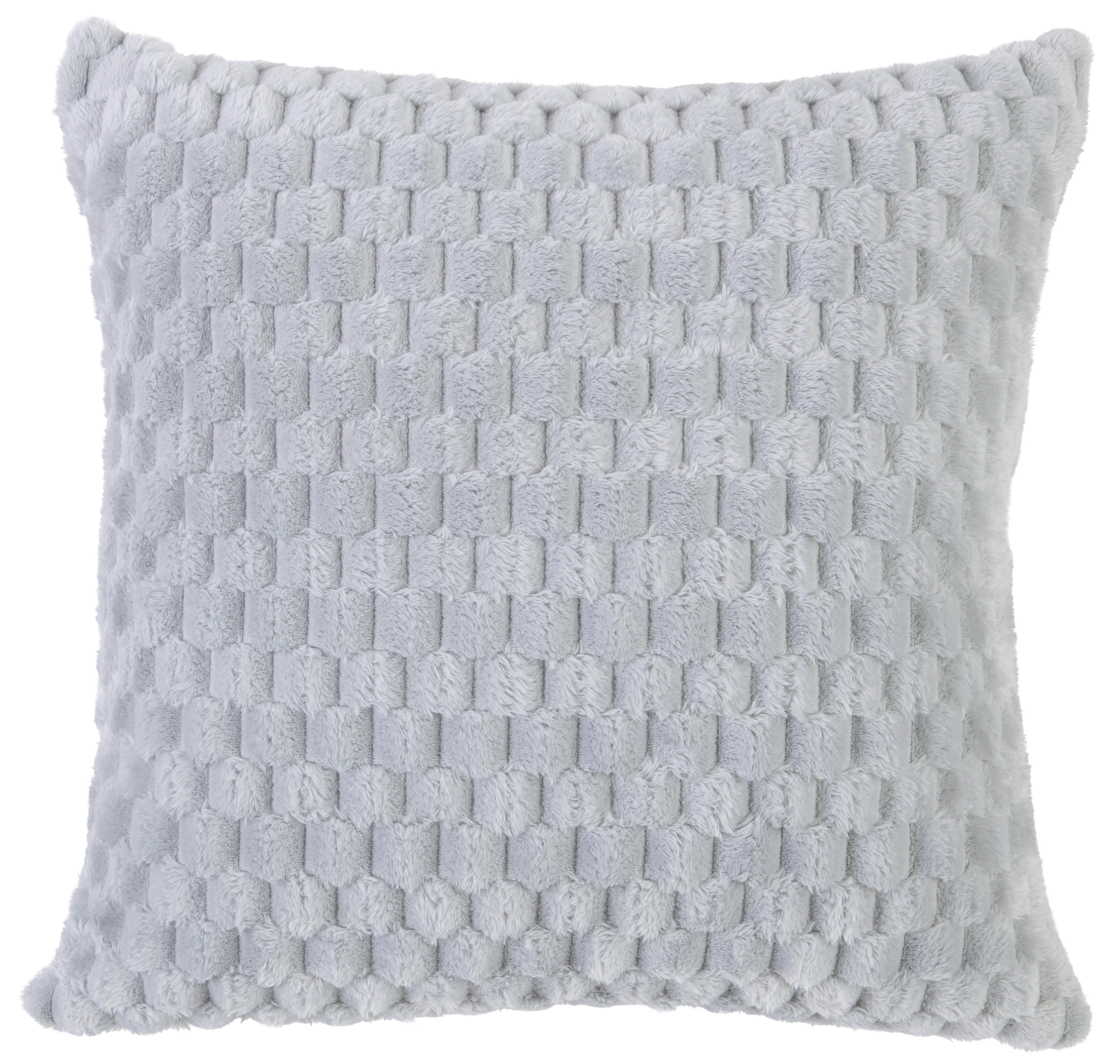 Dekokissen Wabe Wabe - silber (45,00/45,00cm) - POCOline