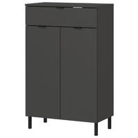 Kommode 1981-547 Graphit Optik B/H/T: ca. 60x97x34 cm 1981-547 - Graphit (60,00/97,00/34,00cm) - Germania