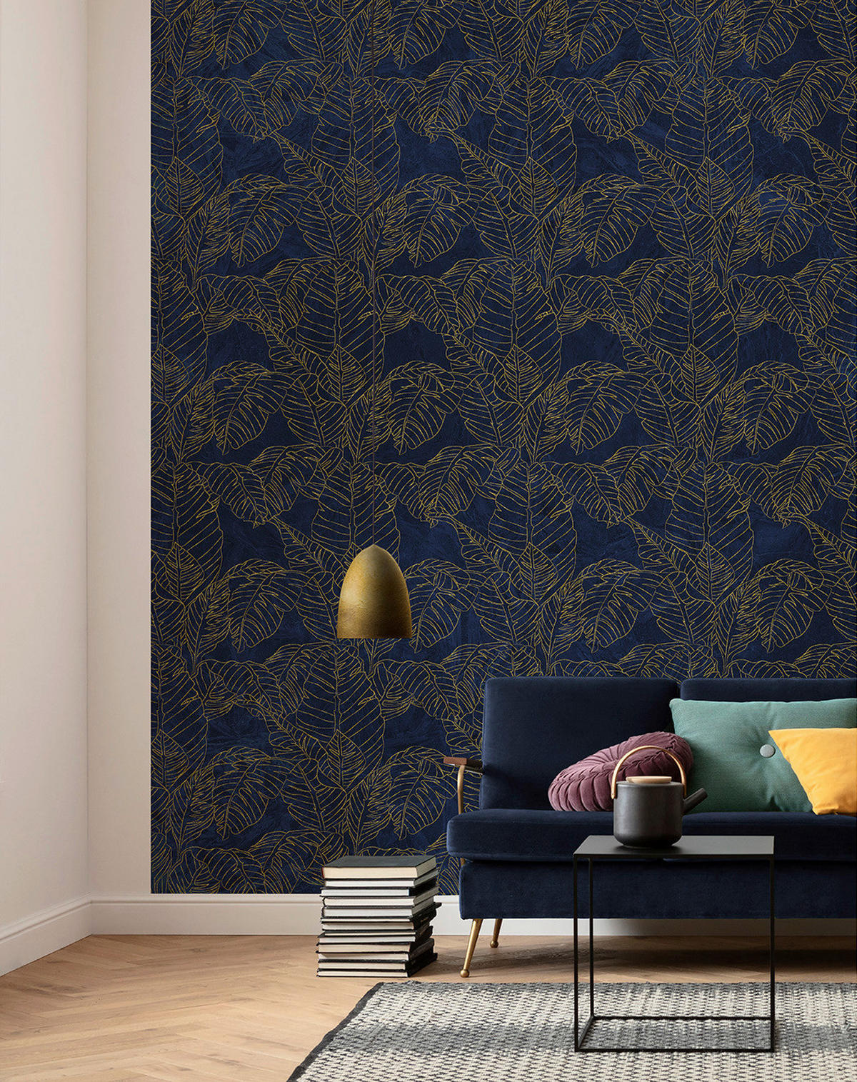 Komar Fototapete Feuille d'Or B/L: ca. 200x280 cm Feuille d'Or - (200,00/280,00cm) - Komar