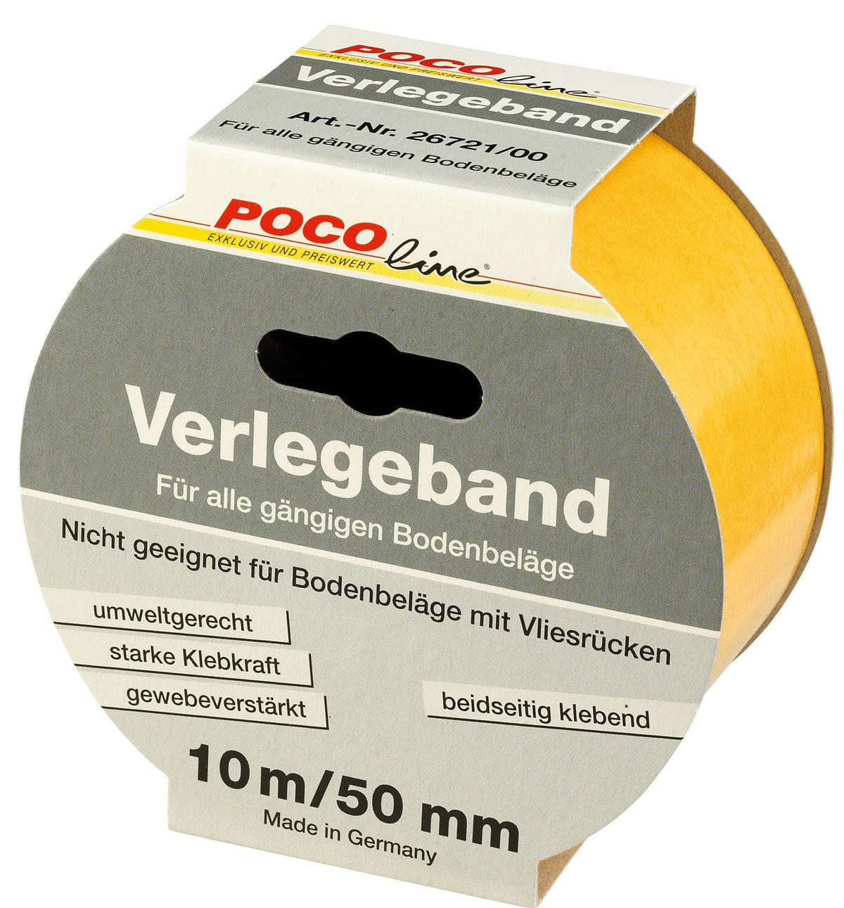 Verlegeband Verlegeband 10mx50mm - (5,00/1000,00cm)