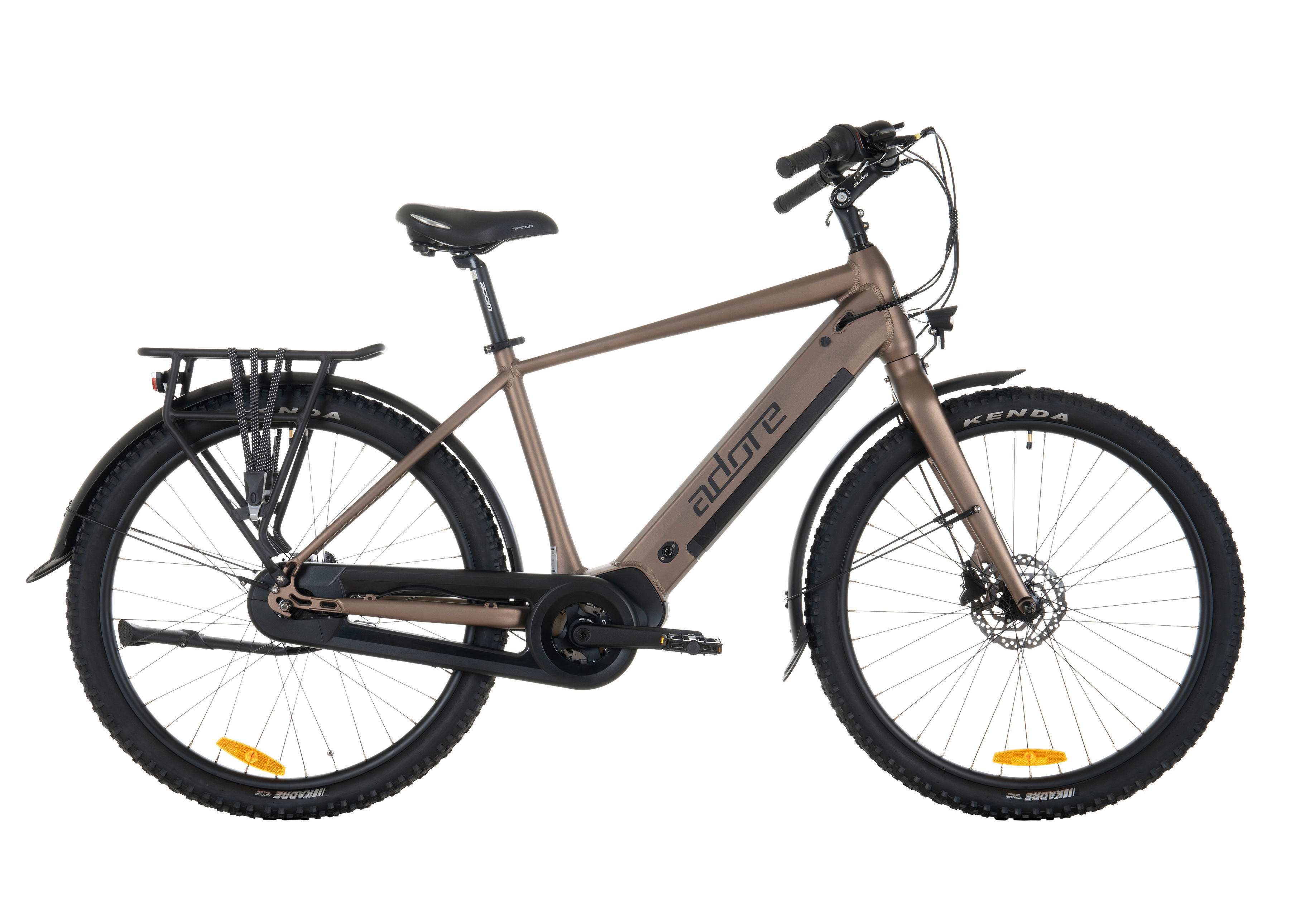 Adore E-Bike CX-290 CX-290 28 Zoll Rahmenhöhe 44 cm 8 Gänge bronze bronze ca. 250 W ca. 28 Zoll CX-290 - bronze - Adore