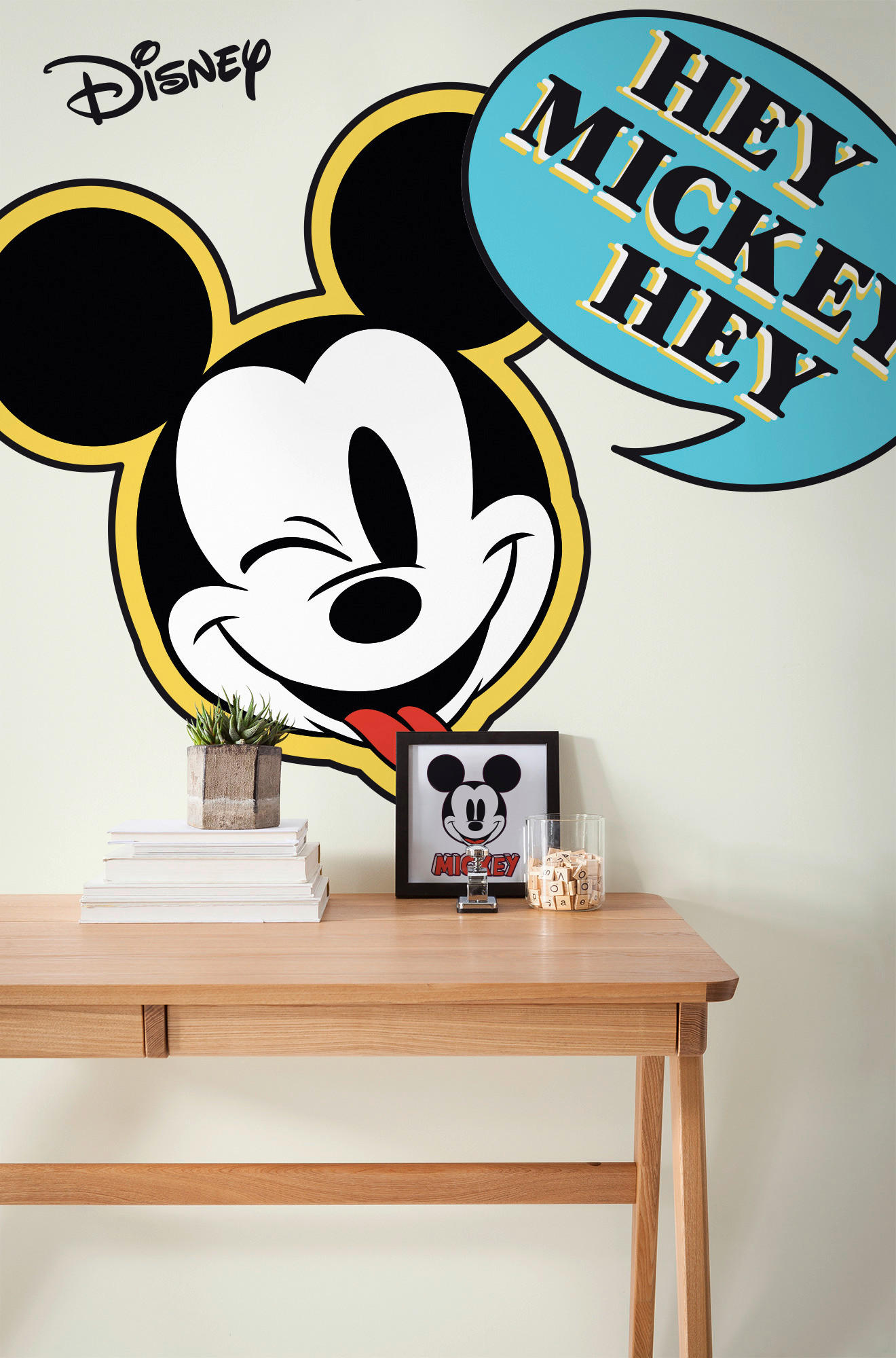 Komar Fototapete Mickey Hey XXL B/L: ca. 127x200 cm Mickey Hey XXL - (127,00/200,00cm) - Komar