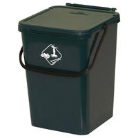 Eco-Logico Abfalleimer grün B/H/L: ca. 24x30x23,7 cm Abfalleimer 7l - grün (23,70/24,00/30,00cm) - Eco-Logico