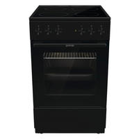 Gorenje Stand-Elektroherd GEC5A20BG schwarz B/H/T: ca. 50x85x59 cm Stand-Elektroherd GEC5A20BG - schwarz (50,00/85,00/59,00cm) - Gorenje