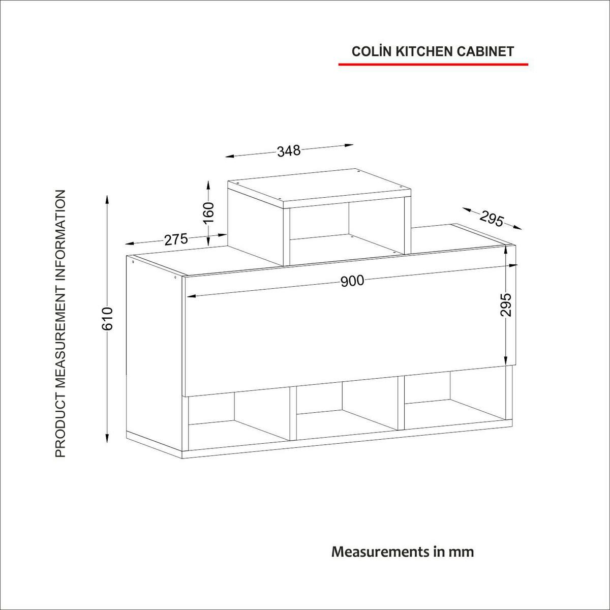 Mehrzweckschrank Colin weiß B/H/T: ca. 90x61x29,5 cm Colin - weiß (90,00/61,00/29,50cm) - moebel17