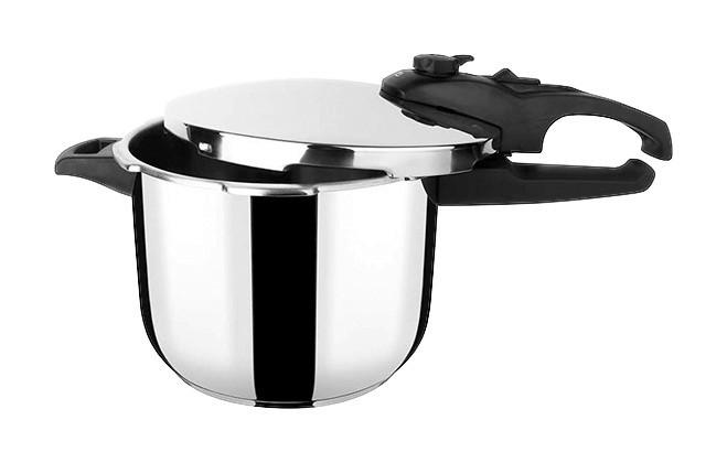 MICHELINO Schnellkochtopf silber Edelstahl D: ca. 24 cm Schnellkochtopf - silber (24,00cm) - MICHELINO