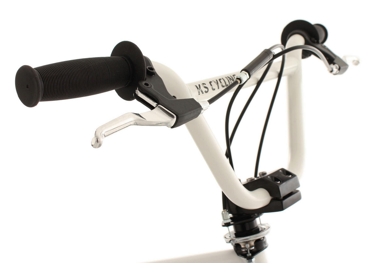 KS-Cycling BMX Fatt 602B 20 Zoll Rahmenhöhe 28 cm 1 Gänge weiß weiß ca. 20 Zoll Fatt - weiß - KS-Cycling