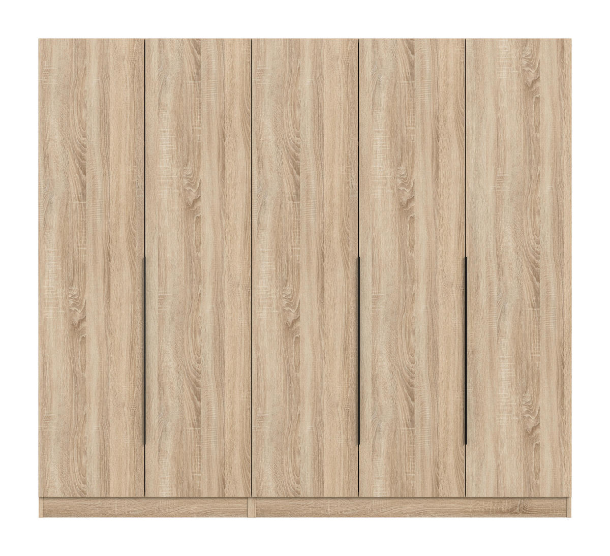 Kleiderschrank KOPENHAGEN Eiche Sonoma Nachbildung B/H/T: ca. 200x181x52 cm KOPENHAGEN - Eiche (200,00/181,00/52,00cm) - xonox.home