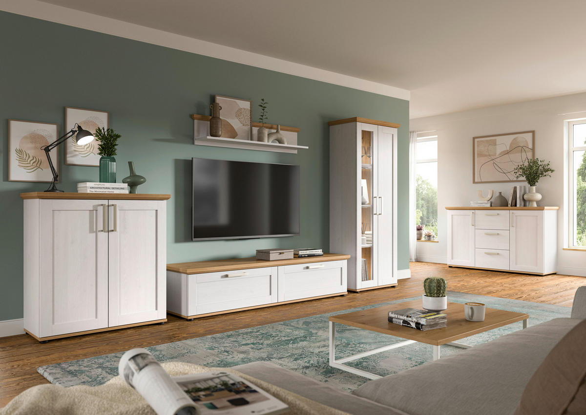 Wandboard VERONA Lärche Nachbildung Eiche Nachbildung B/H/T: ca. 110x23x18 cm VERONA - Eiche/Lärche (110,00/23,00/18,00cm) - xonox.home
