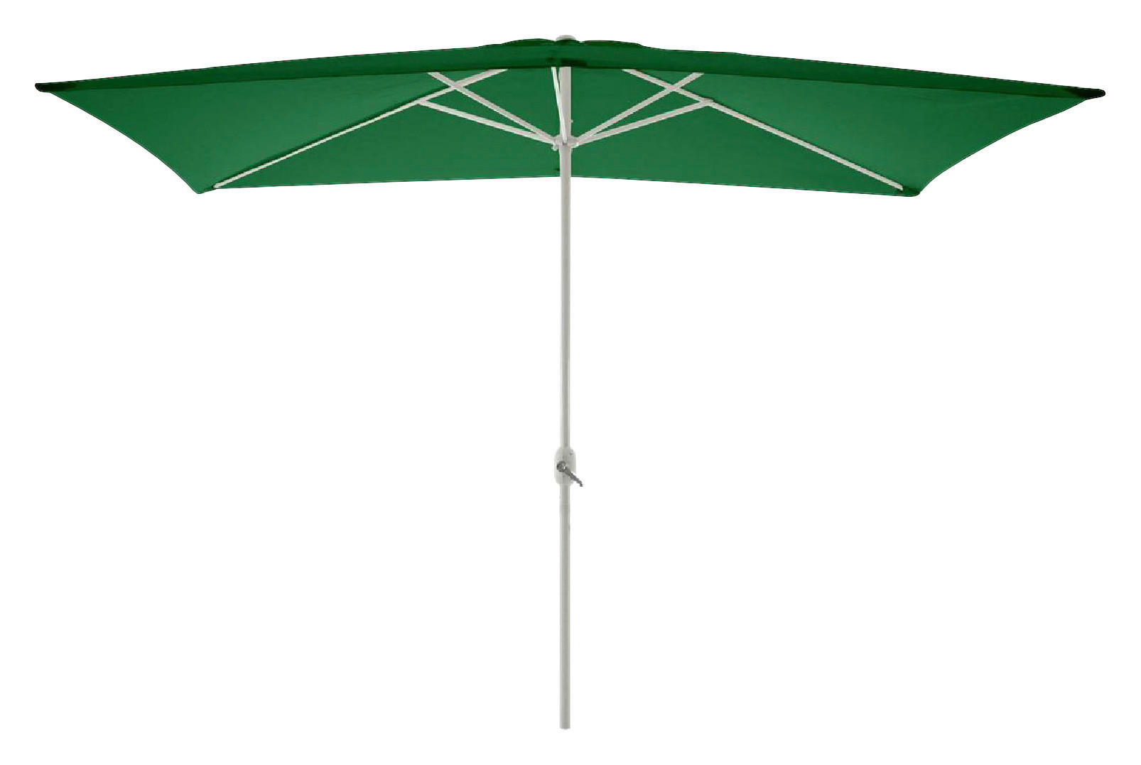 VCM Sonnenschirm grün Polyester-Mischgewebe B/H/L: ca. 200x235x300 cm Sonnenschirm - grün (300,00/200,00/235,00cm) - VCM