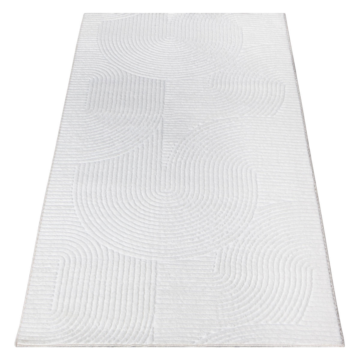 Dinarsu Teppich Stilo offwhite B/L: ca. 200x280 cm Stilo - offwhite (200,00/280,00cm) - Dinarsu