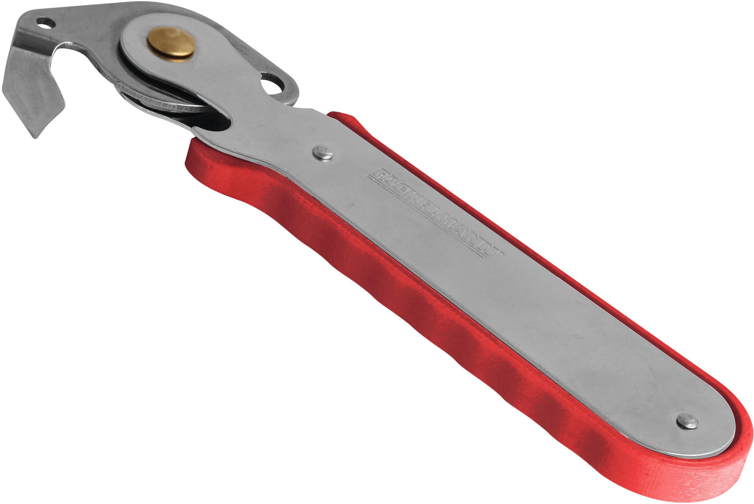 Fackelmann Hebeldosenöffner silber Metall Hebeldosenöffner_u.Kapselheber - rot/silber - Fackelmann