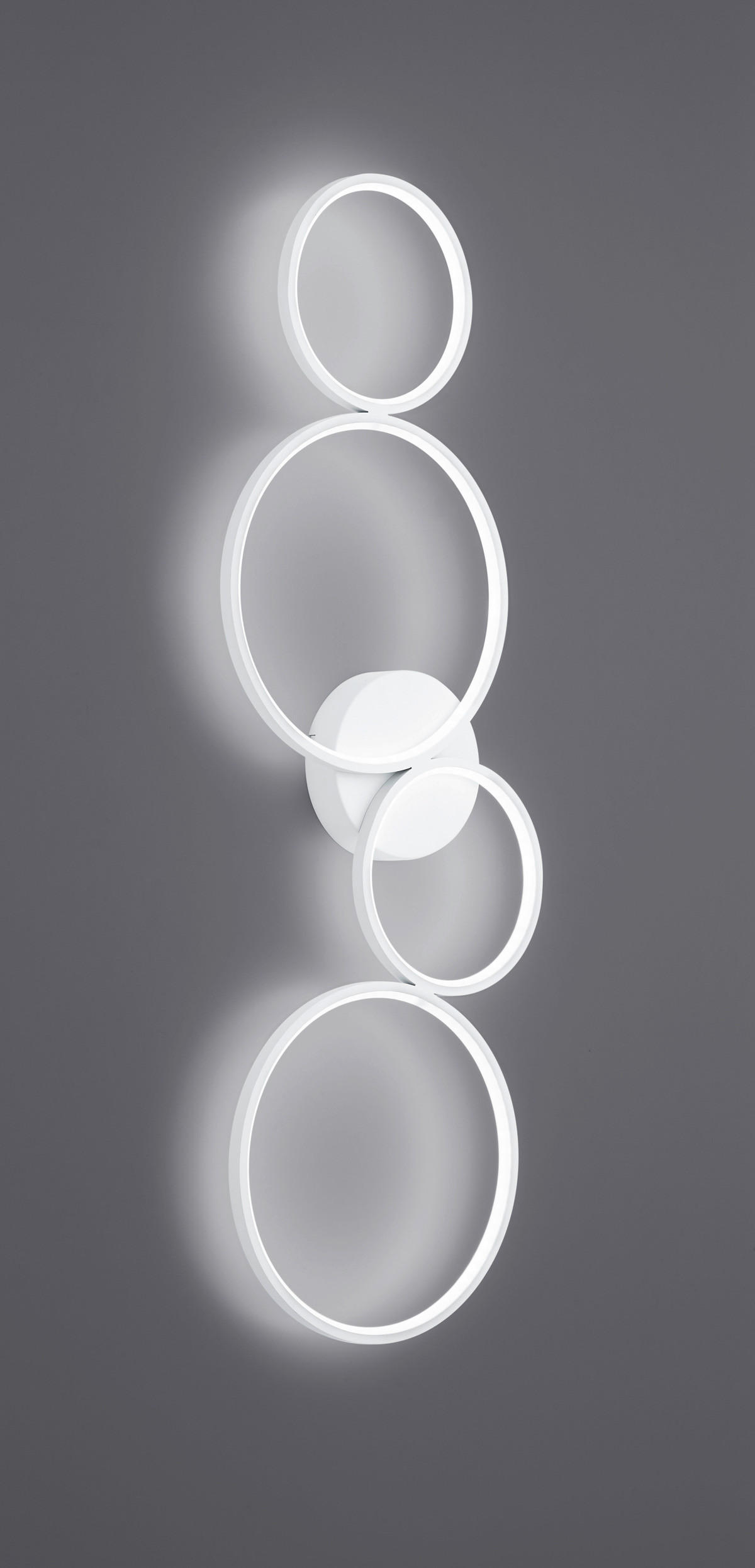 TRIO Deckenleuchte 622610431 weiß Metall B/H/L: ca. 34x6x97 cm LED-Deckenleuchte_Rondo - weiß (97,00/34,00/6,00cm) - Trio