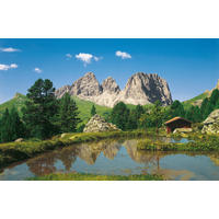 Komar Fototapete Dolomiten B/L: ca. 400x260 cm Dolomiten - (400,00/260,00cm) - Komar