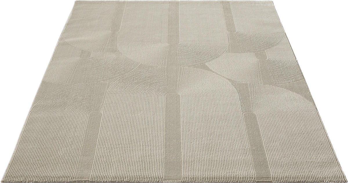 Webteppich Sign beige B/L: ca. 80x150 cm Sign - beige (80,00/150,00cm)