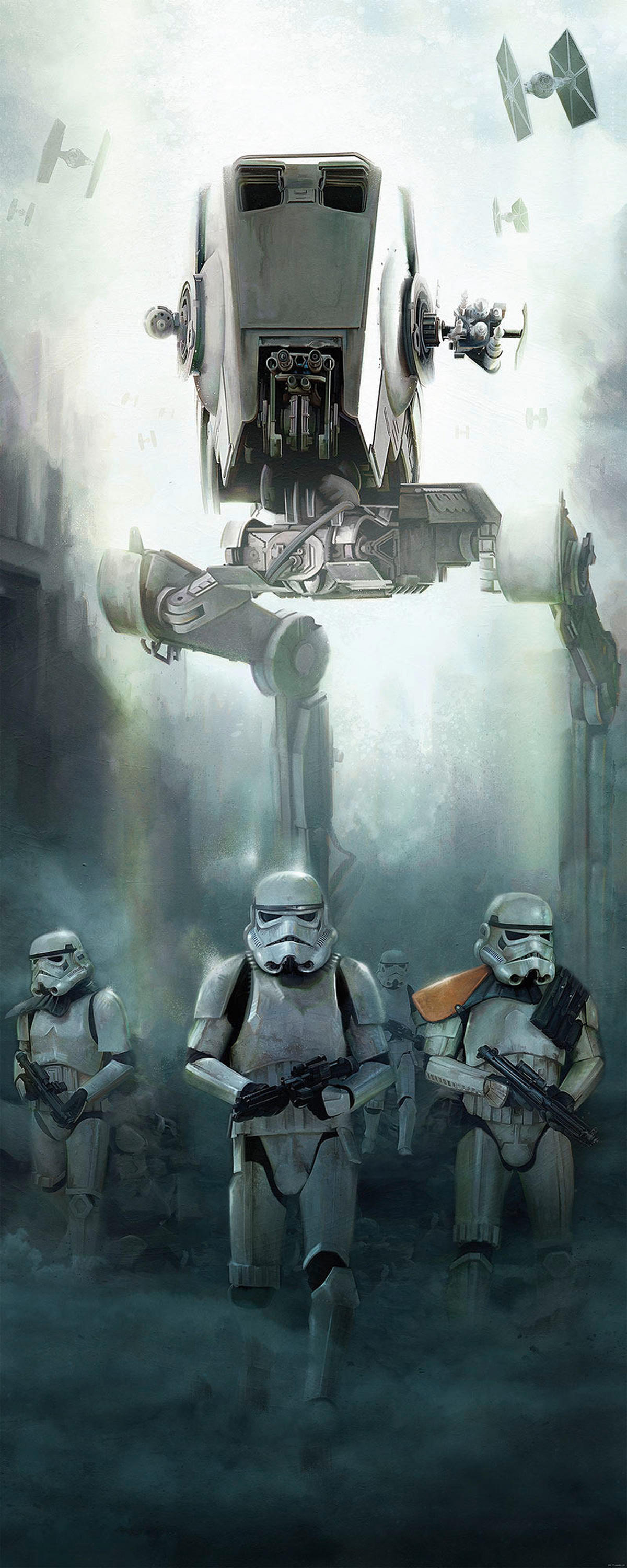 Komar Fototapete Star Wars Imperial Forces B/L: ca. 100x250 cm Star Wars Imperial Forces - (100,00/250,00cm) - Komar