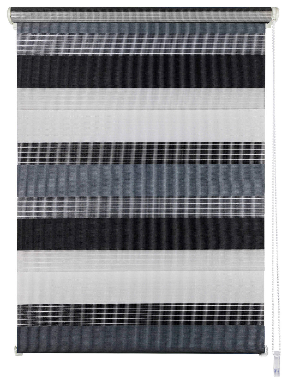 Doppelrollo Just-Triple grau B/L: ca. 80x210 cm Just-Triple - anthrazit/grau (80,00/210,00cm)