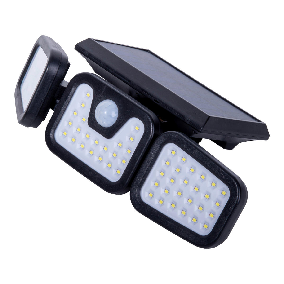 Außenwandleuchte 1394522 schwarz Kunststoff B/H/T: ca. 28,3x11x13,5 cm LED Solar Außenwandleuchte "PACITA" - schwarz (28,30/11,00/13,50cm) - Näve Leuchten