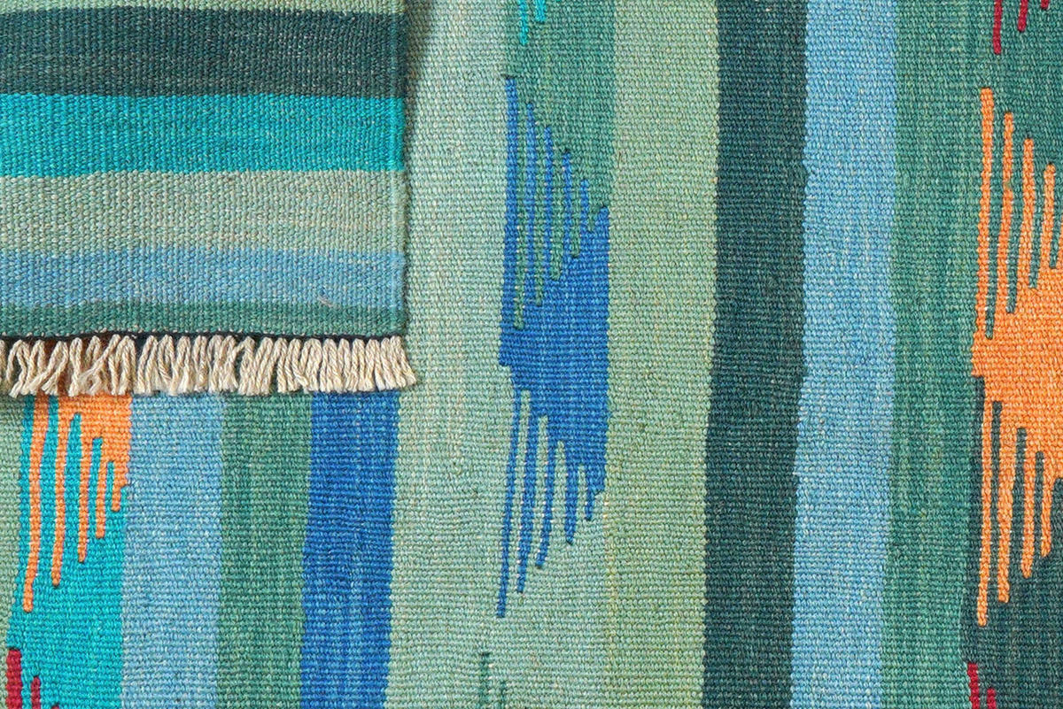 PersaTepp Teppich Kelim Gashgai multicolor B/L: ca. 102x154 cm Kelim Gashgai - multicolor (102,00/154,00cm) - PersaTepp