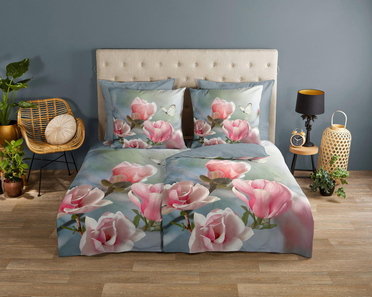 Bettwäsche Close Multi Baumwolle B/L: ca. 135x200 cm Close - Multi (135,00/200,00cm) - Good Morning
