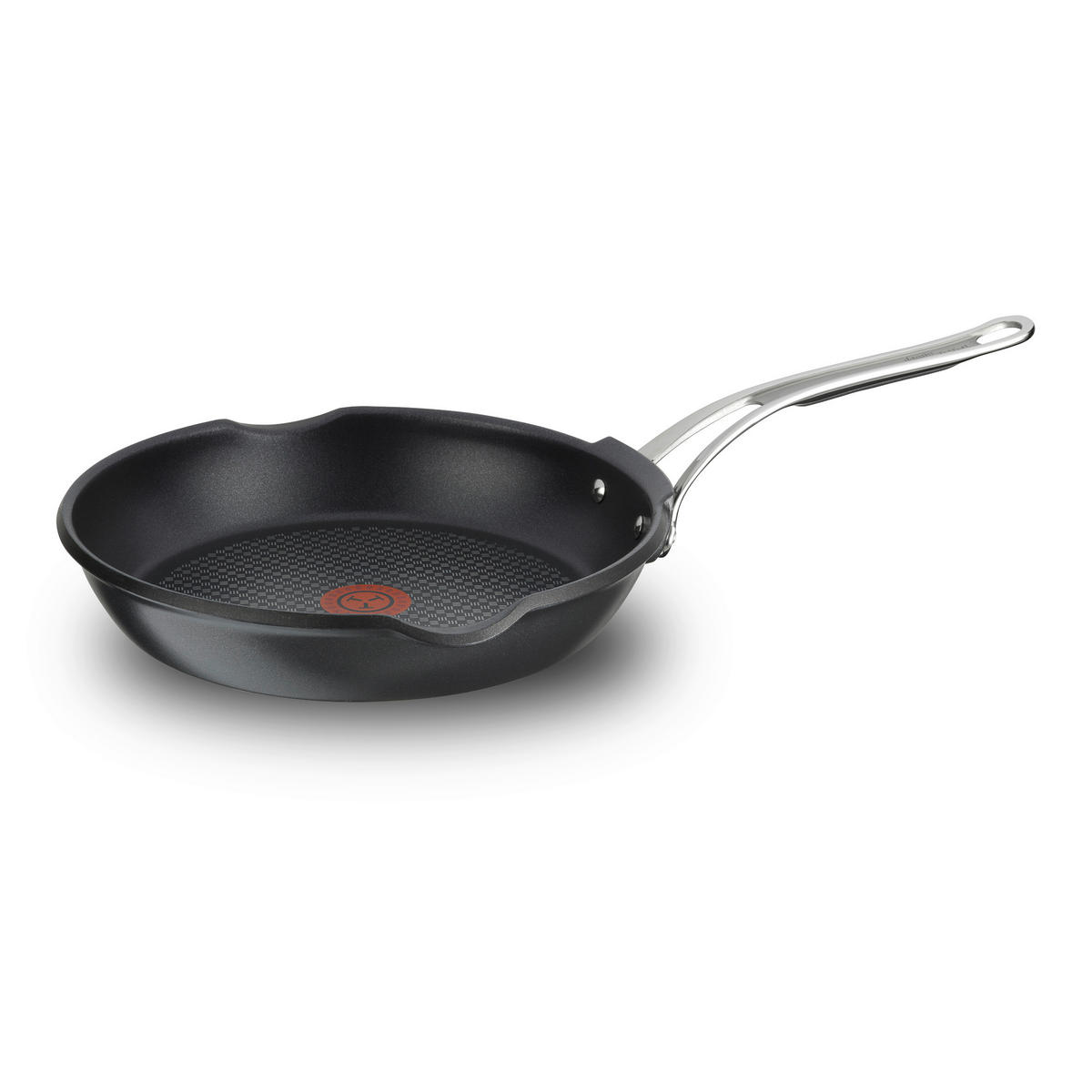 Tefal Bratpfanne Jamie Oliver silber Edelstahl B/H/L: ca. 24x6x24 cm Jamie Oliver - schwarz/silber (24,00/24,00/6,00cm) - Tefal