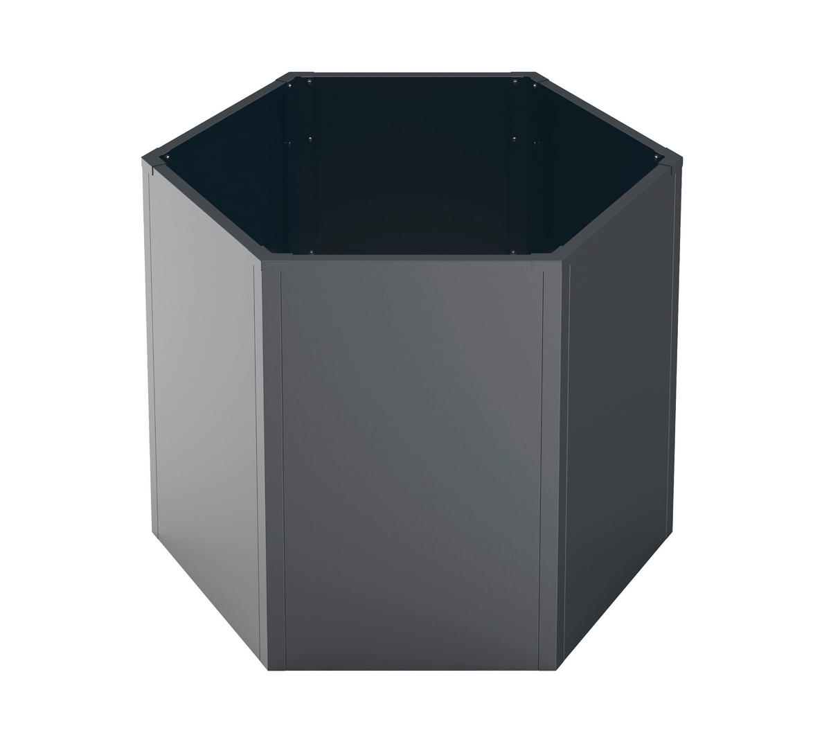 Westmann Hochbeet Varia anthrazit Metall B/H/L: ca. 100x77x100 cm Varia - anthrazit (100,00/100,00/77,00cm) - Westmann