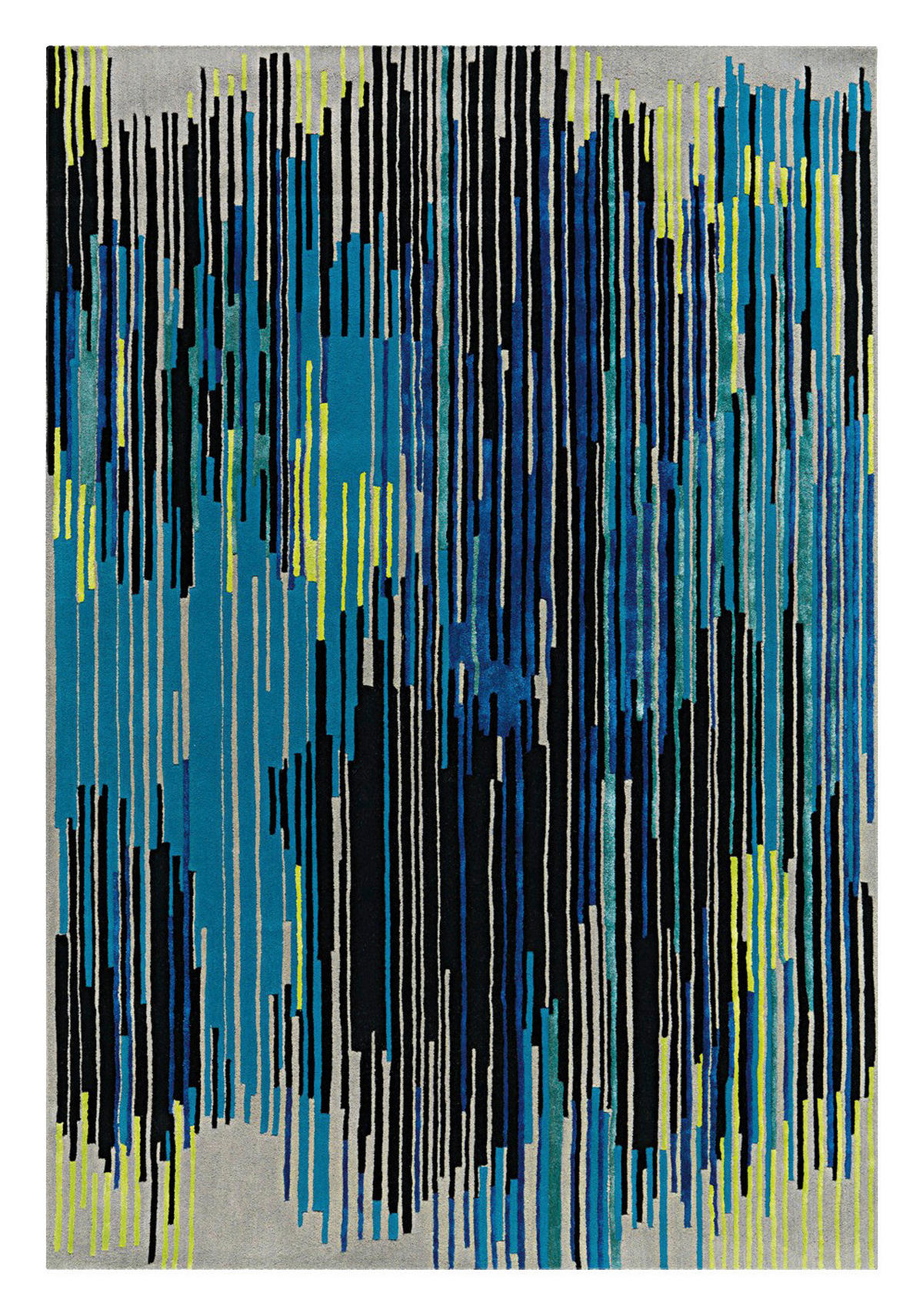 Arte Espina Kurzflorteppich Diamond 8039 mehrfarbig B/L: ca. 170x240 cm Diamond 8039 - blau/mehrfarbig (170,00/240,00cm) - Arte Espina