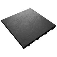 Easy Bodenfliesen dunkelgrau B/L: ca. 40x40 cm Bodenfliesenset_7Stck. - dunkelgrau (40,00/40,00/2,65cm) - Easy