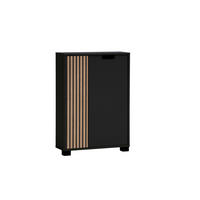 Unterschrank Ryker schwarz matt B/H/T: ca. 59,8x85,2x19,55 cm Ryker - schwarz (59,80/85,20/19,55cm) - Möbelpartner