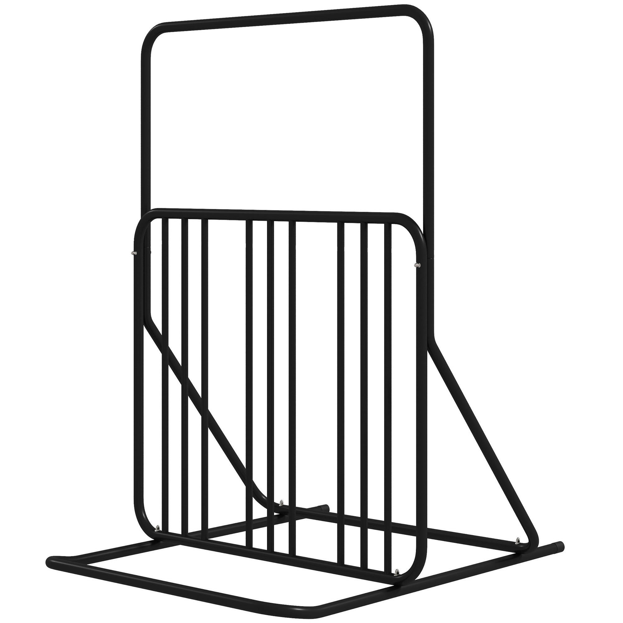 DURHAND Fahrrad-Zubehör schwarz schwarz B/H/L: ca. 92x102x130 cm Fahrradhalter - schwarz (130,00/92,00/102,00cm) - DURHAND