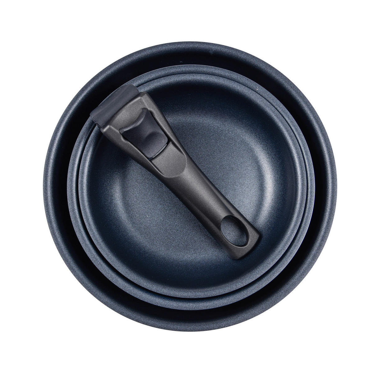 BERGNER Pfannenset Click & cook schwarz Aluminium Click & cook - schwarz - BERGNER