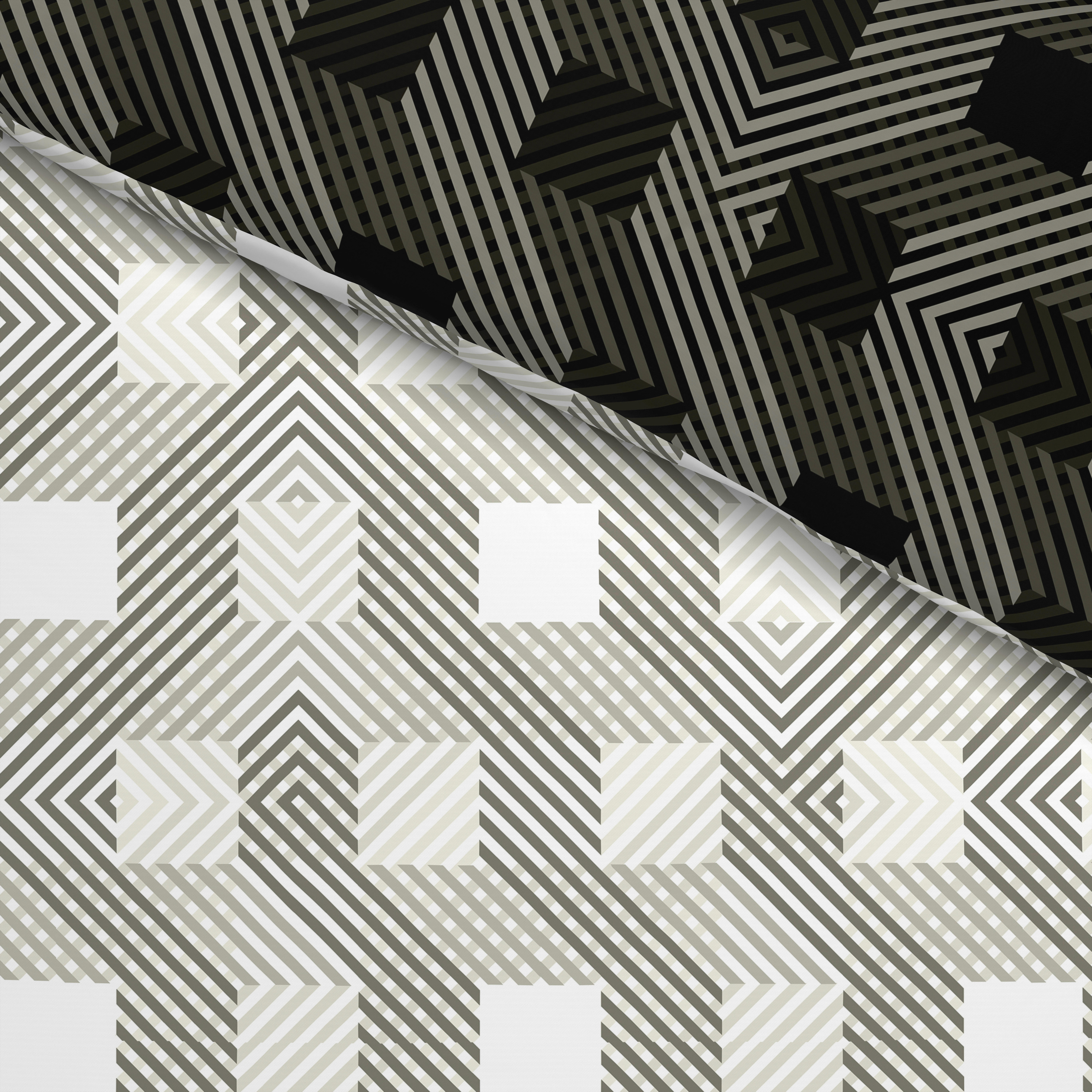 Baumwoll Wende Bettwäsche Renforce Wendebettwäsche_Renforce_Dabir - anthrazit/grau (135,00/200,00cm) - beau rêve