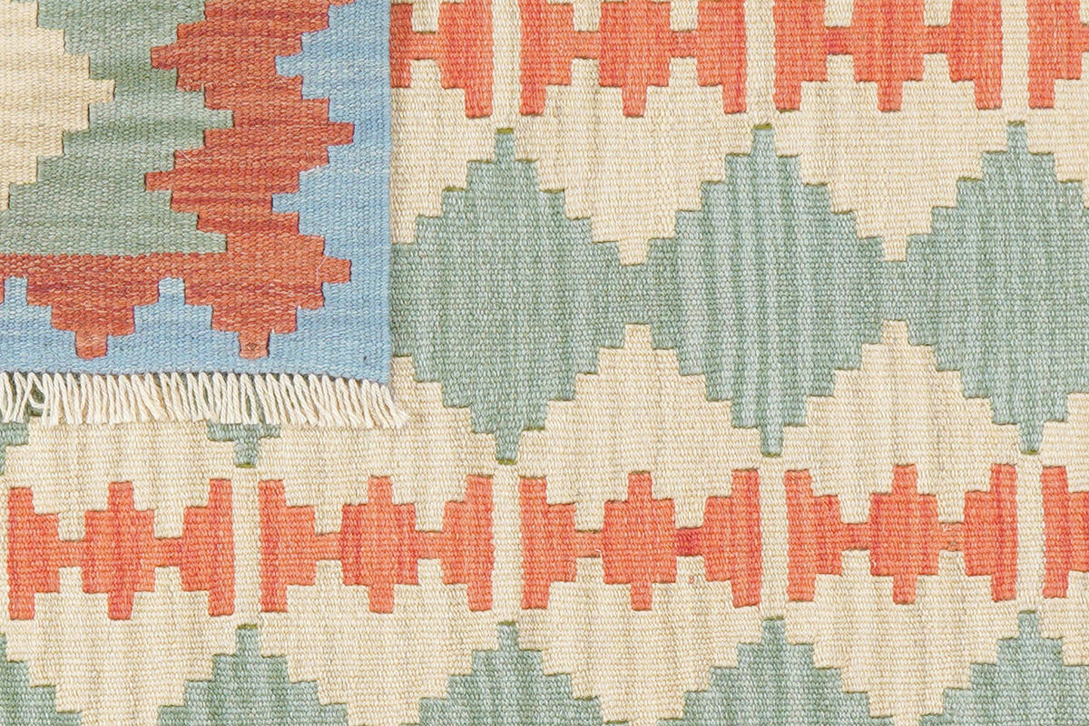 PersaTepp Teppich Kelim Gashgai rot B/H/L: ca. 80x1x118 cm Kelim Gashgai - beige/rot (118,00/80,00/1,00cm) - PersaTepp