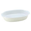 CreaTable Auflaufform Classic PASTELL Kitchen creme Steinzeug B/H/L: ca. 33,5x5x19 cm Classic PASTELL Kitchen - creme (19,00/33,50/5,00cm) - CreaTable